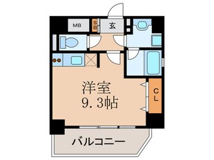 クレグラン北梅田の物件間取画像